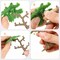 Model Pine Trees, 3Pcs Model Train Trees Miniature Pine Tree Model Artificial Pine Tree Mini Pine Tree Toys Fake Plants